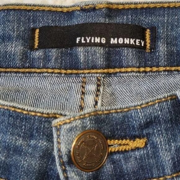 Flying Monkey "1" Sz. 26 x 30.5 Blue Jeans - Picture 5 of 12